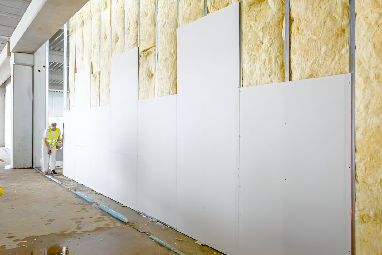 Gypsum Partition Walls